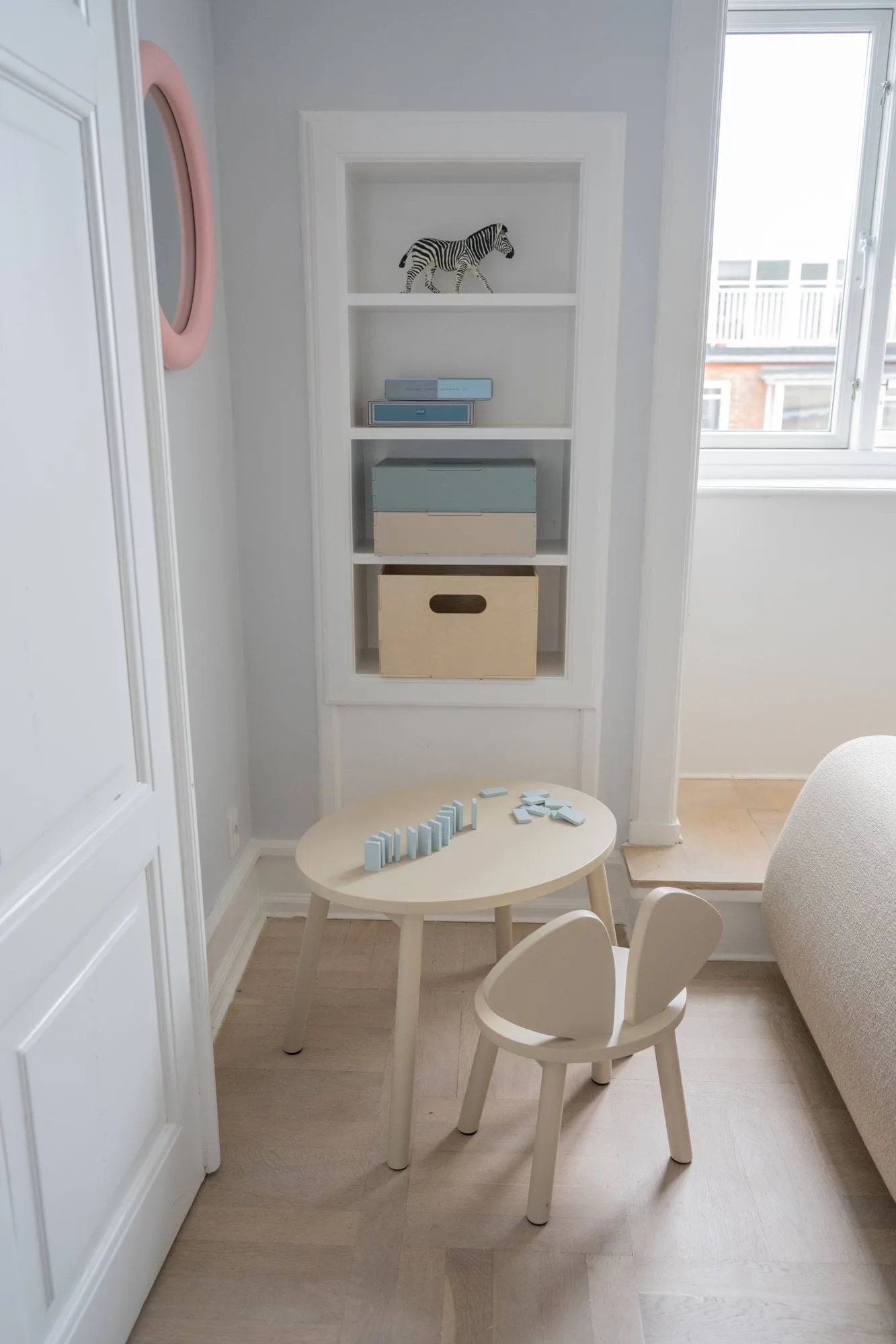 Mouse Chair barnstol, Beige Nofred