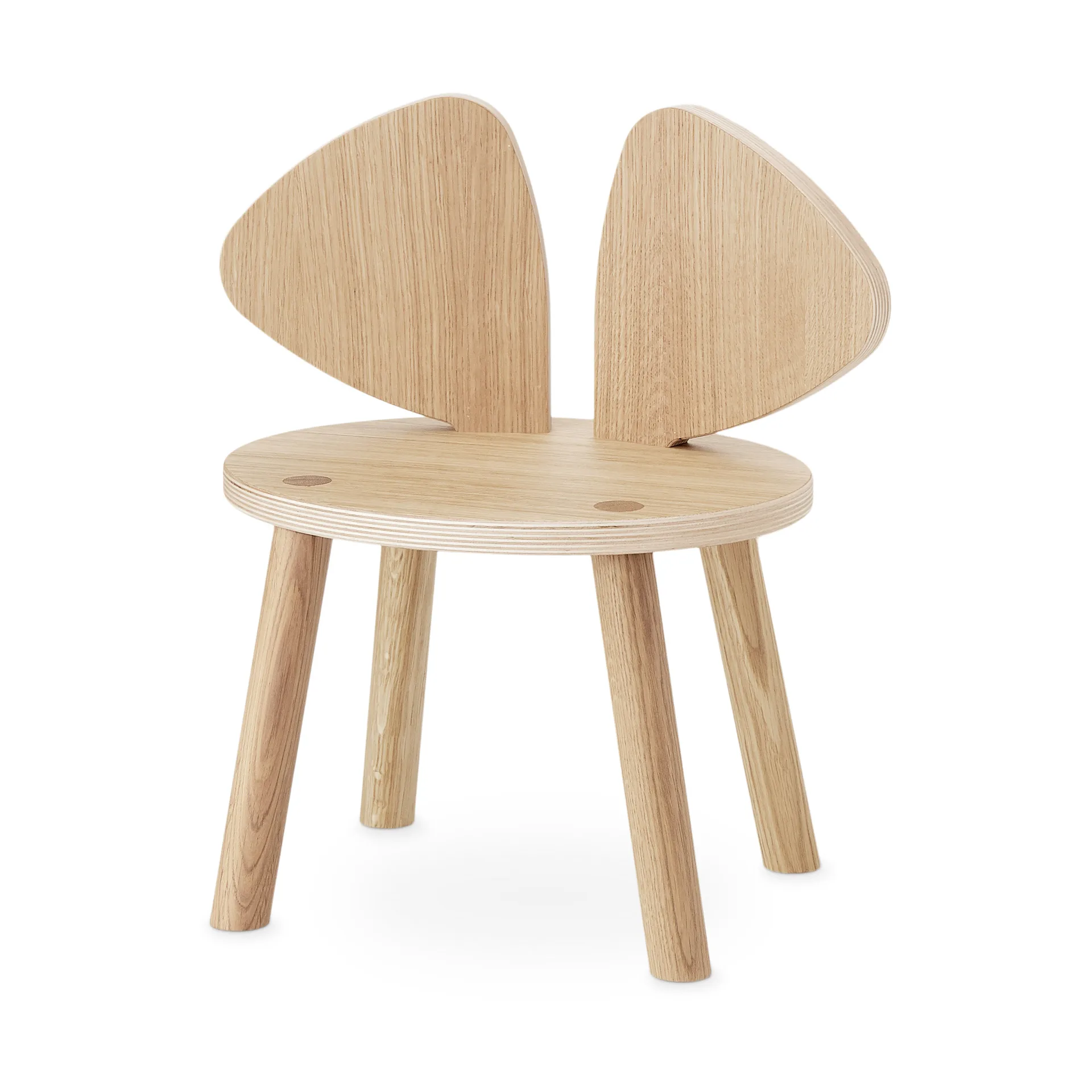 Mouse Chair barnstol, Ek Nofred