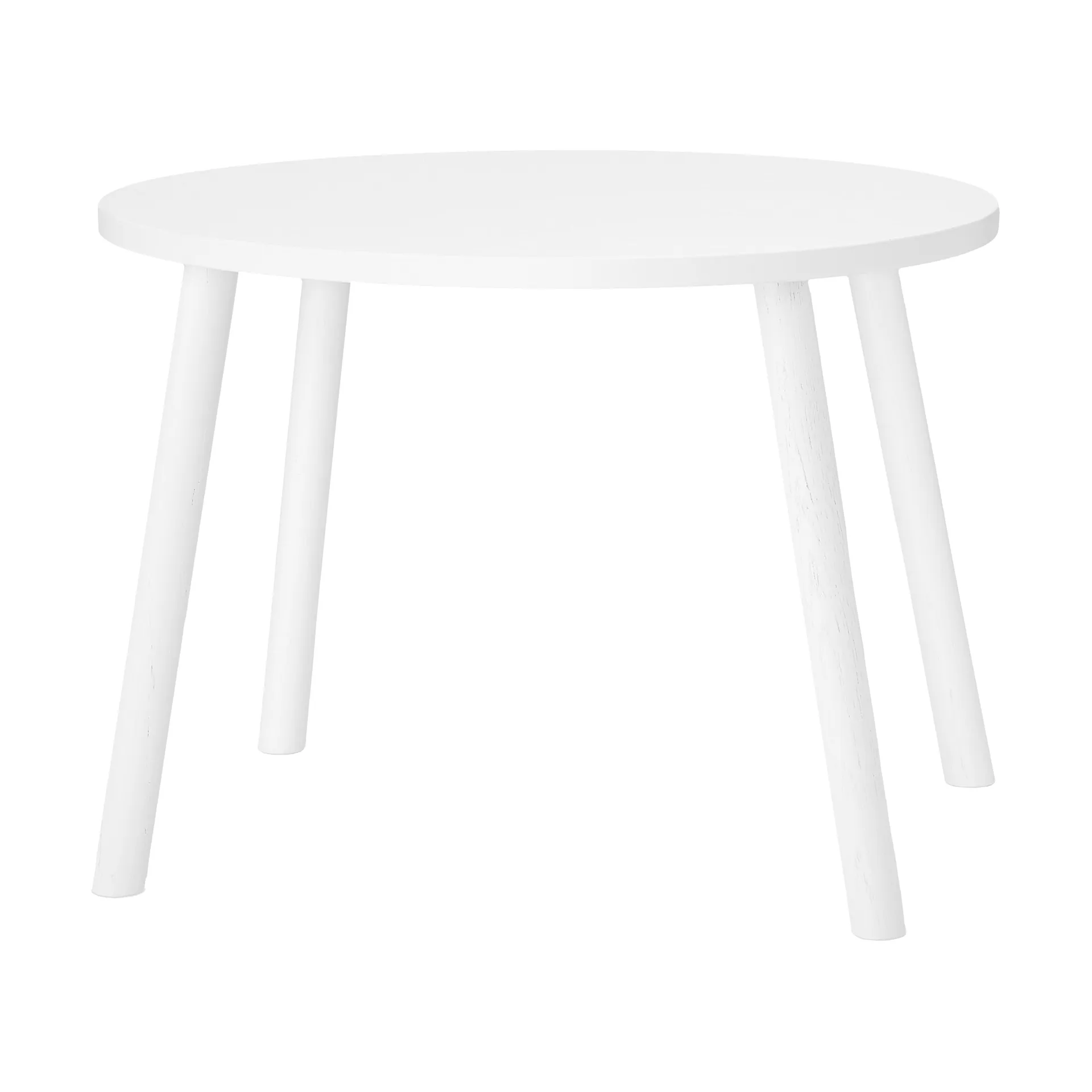 Mouse Table barnbord, Vit Nofred