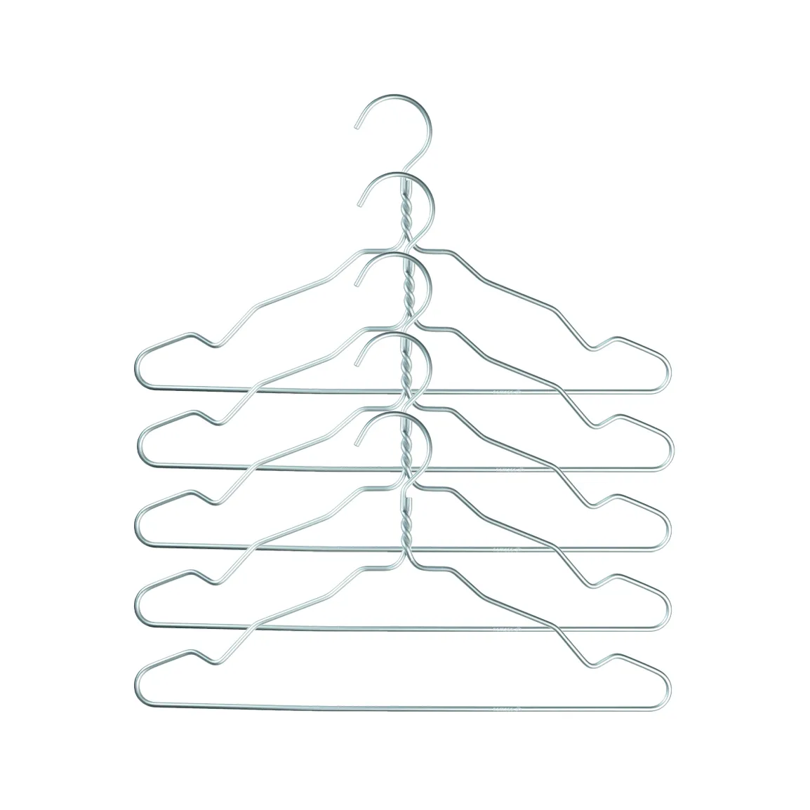 Alu galge 5-pack, silver Nomess Copenhagen