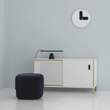 Bold väggklocka - vit - Normann Copenhagen