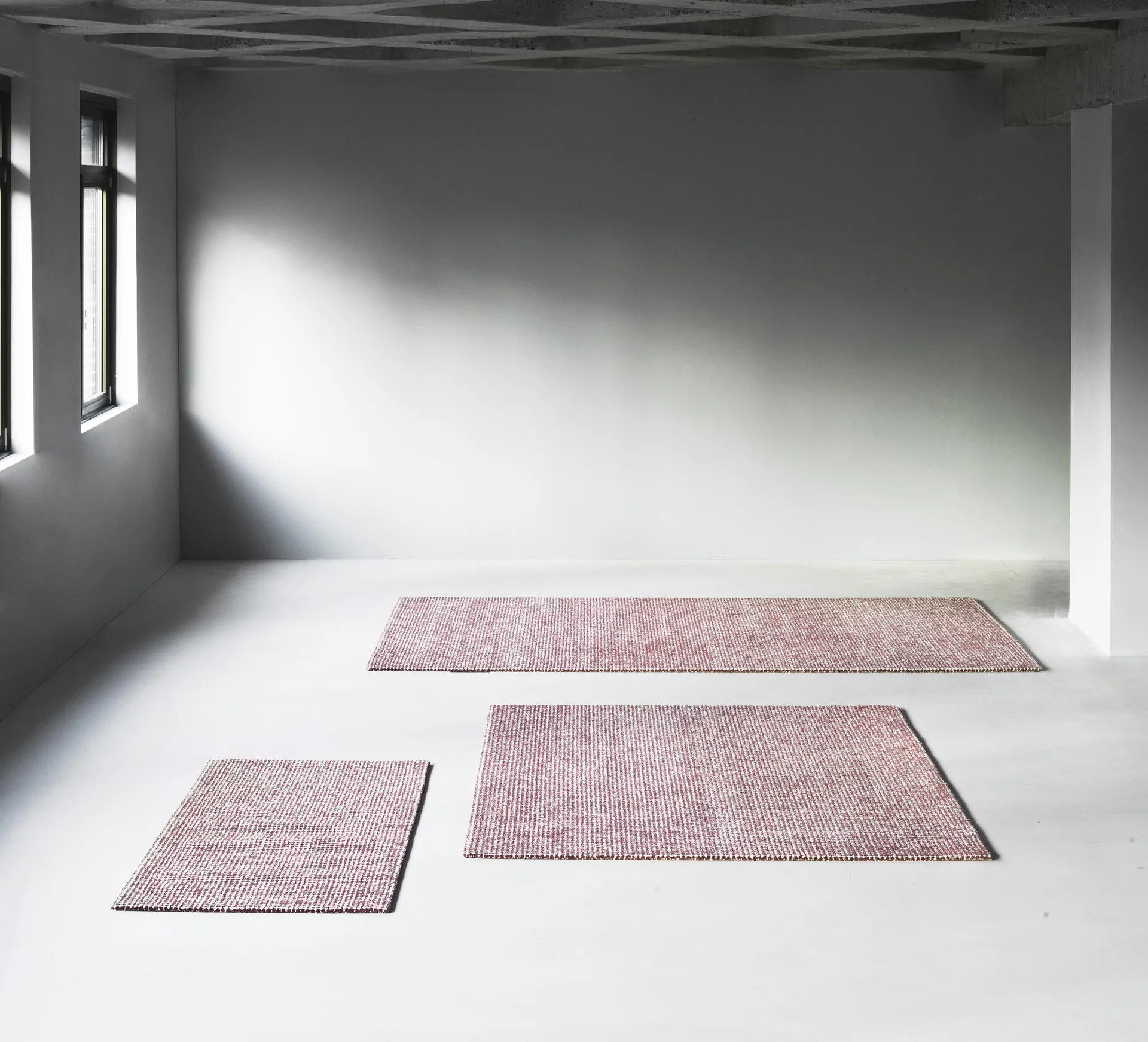 Flick matta, 200x300 cm röd Normann Copenhagen