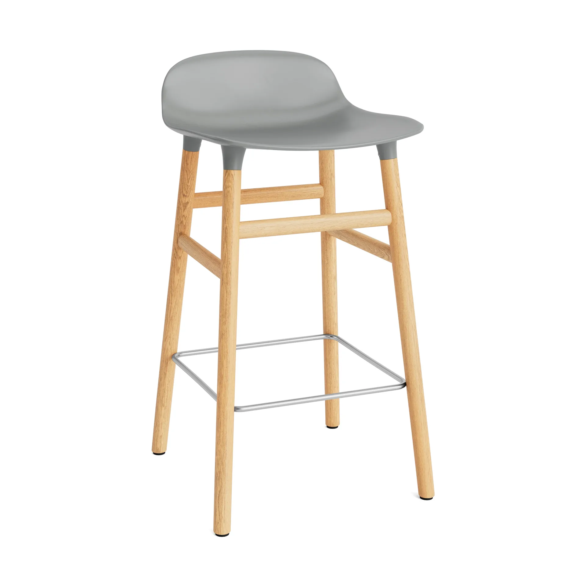 Form Chair barstol ekben, grå Normann Copenhagen