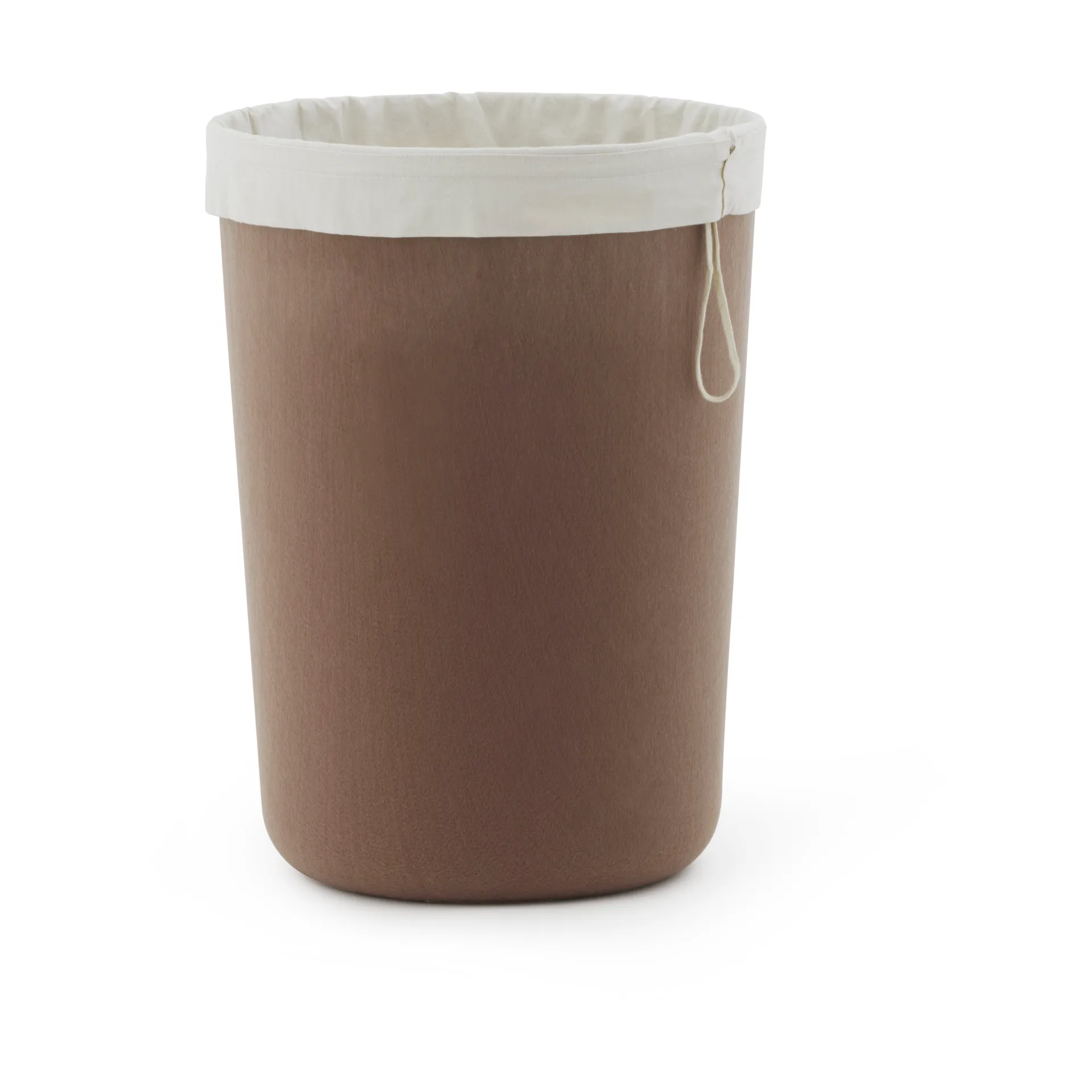 Hide Laundry Basket Cotton Liner tvättsäck, Off White Normann Copenhagen