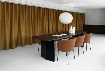 Knit karmstol - Sand-black steel - Normann Copenhagen