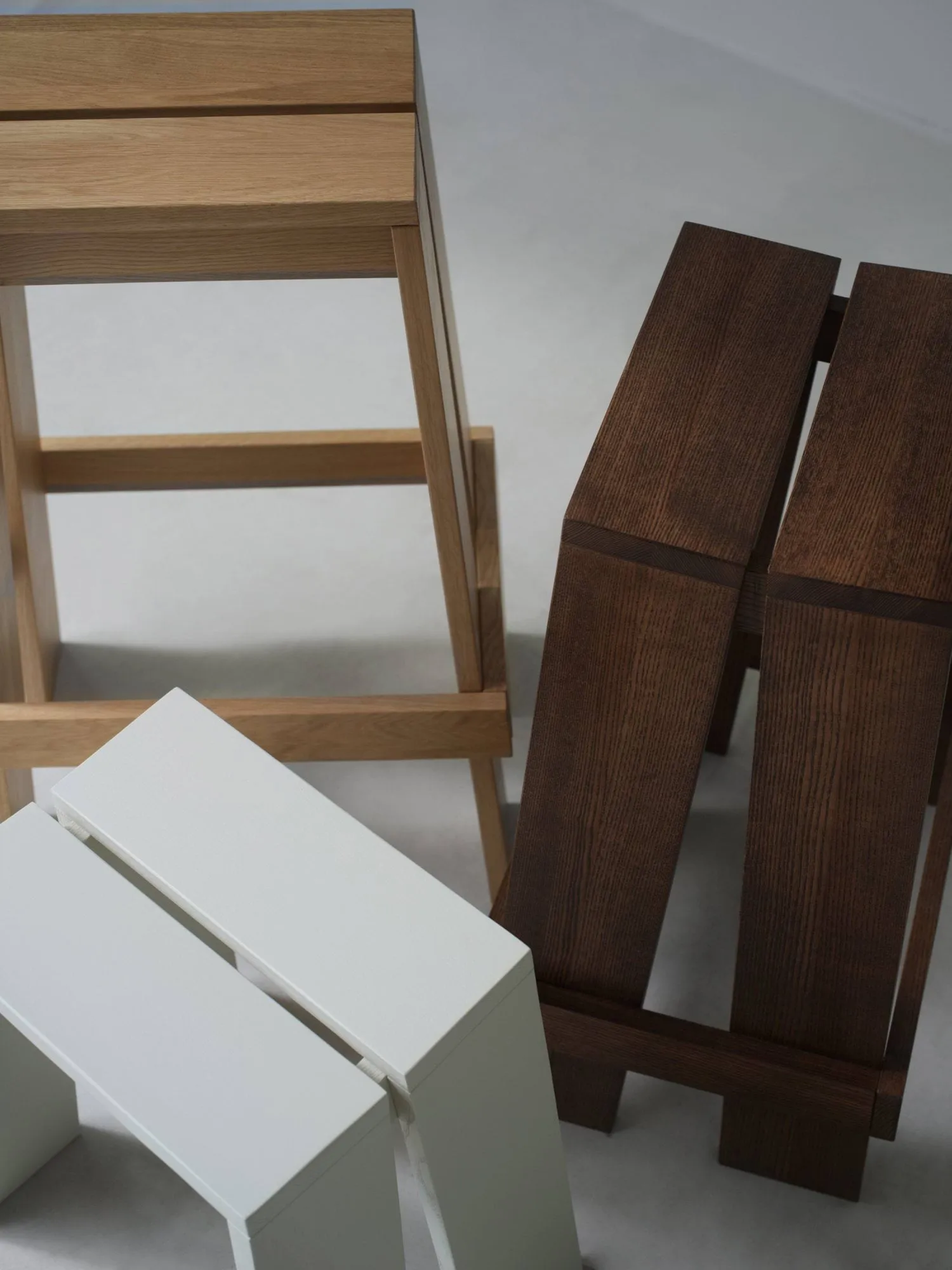 Let barpall 65 cm, Brown Stained Ash Normann Copenhagen