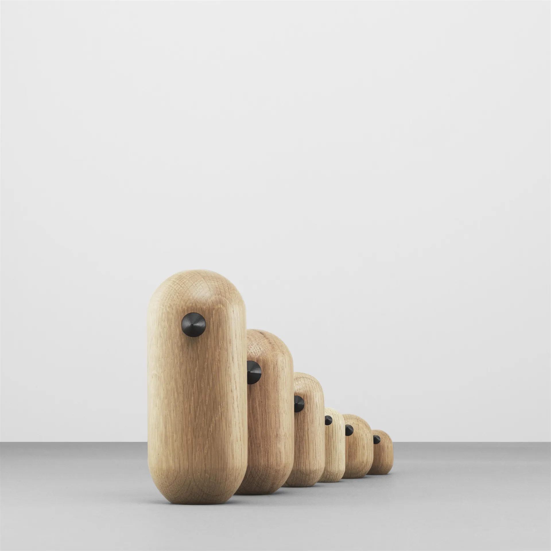 Little Bird figur ek, 3 cm Normann Copenhagen