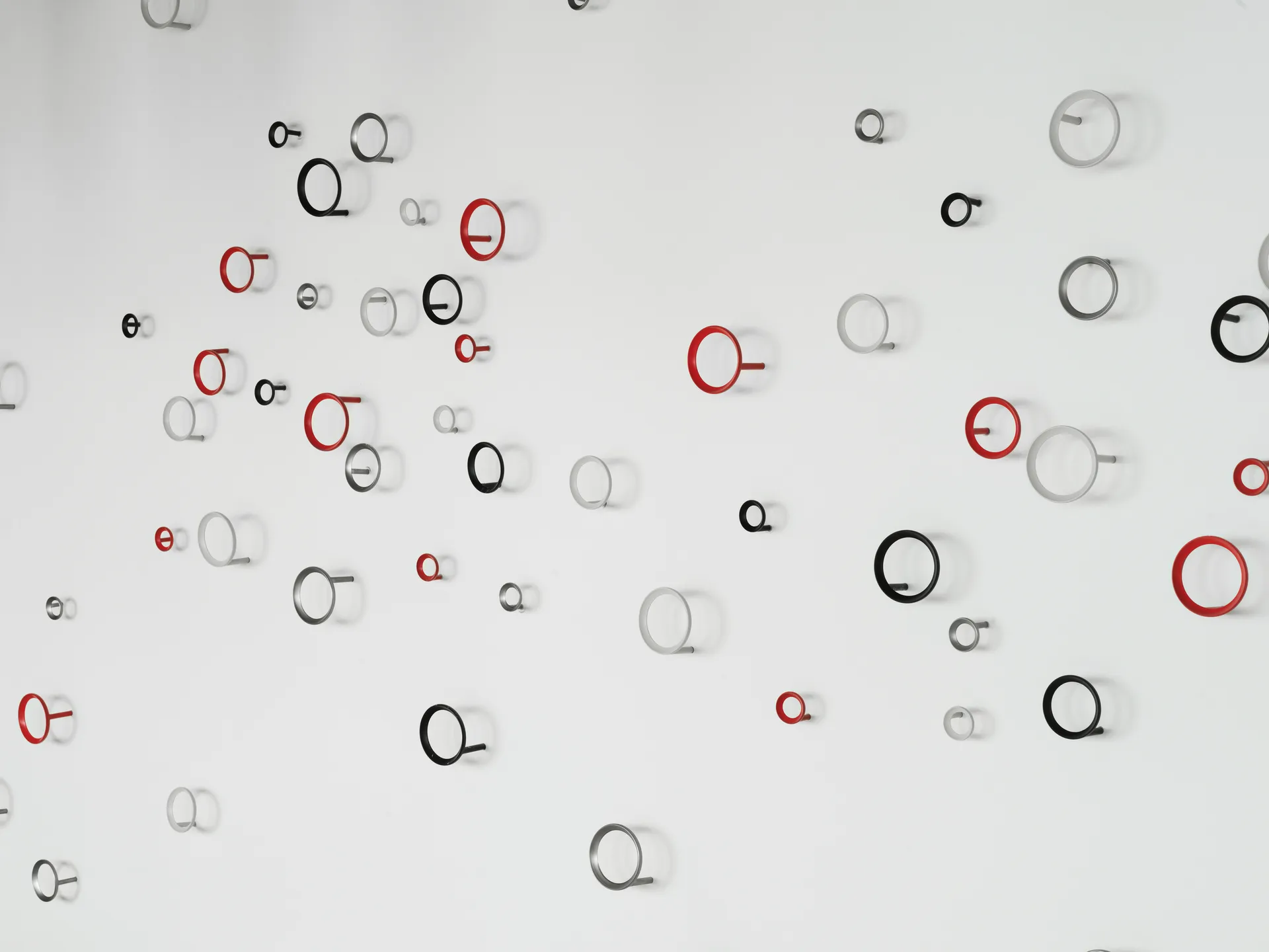 Loop krok large Ø9,4 cm, Red Normann Copenhagen
