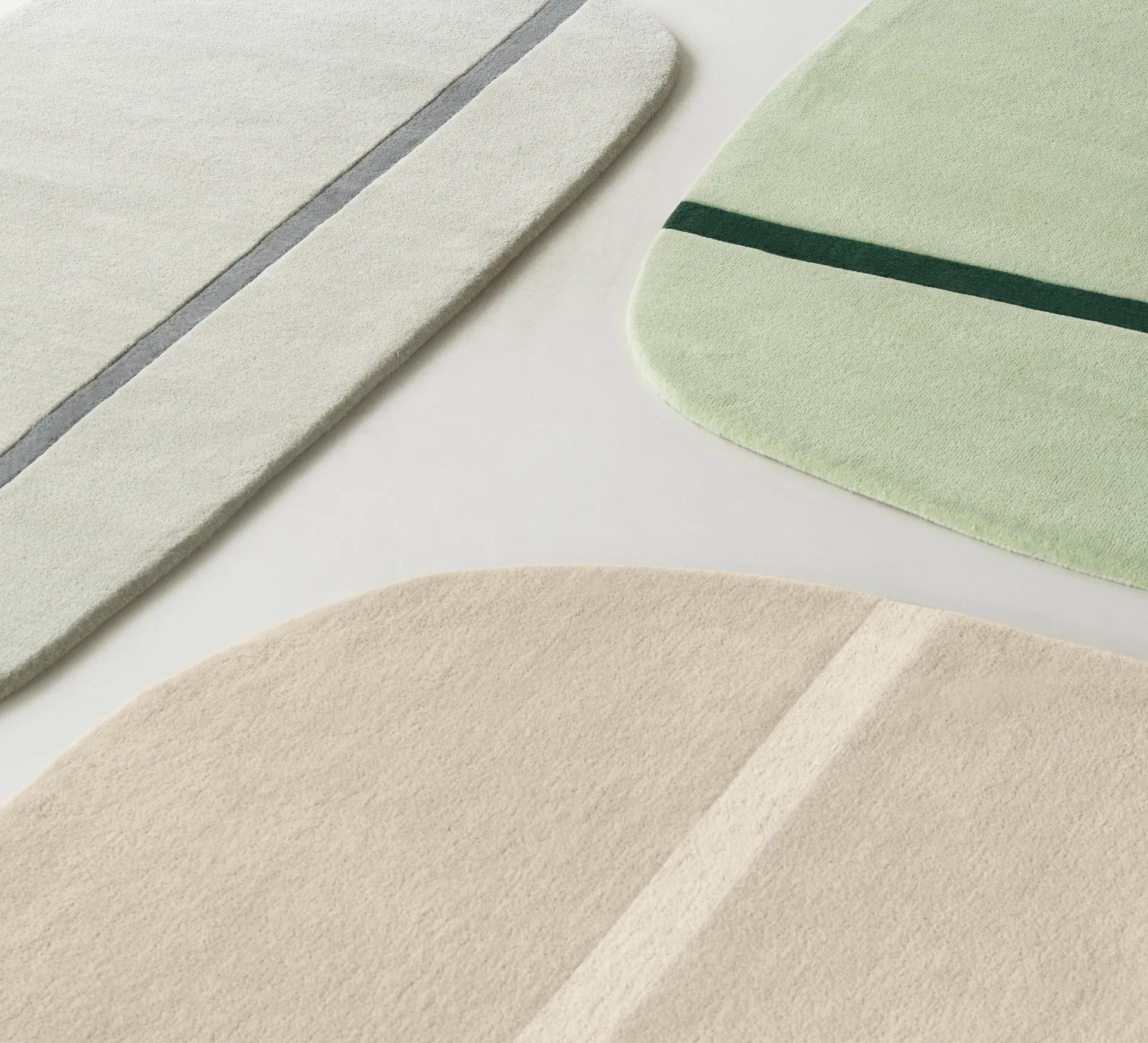 Oona matta 140x140 cm, Sand Normann Copenhagen