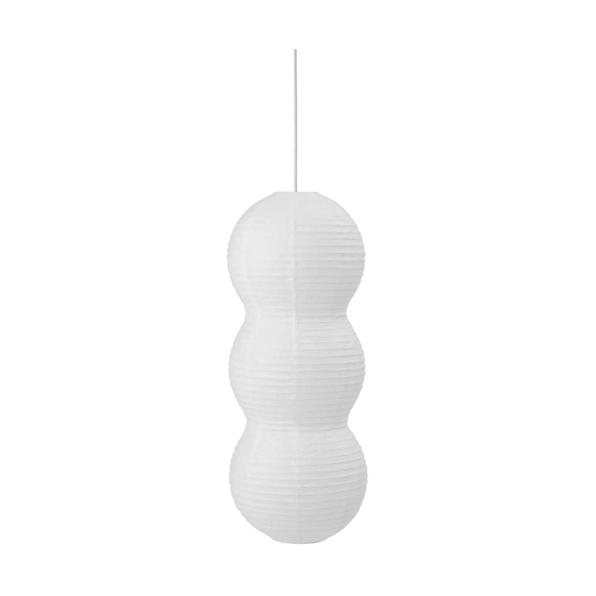 Puff Multitude lampskärm 23x60 cm, Vit Normann Copenhagen