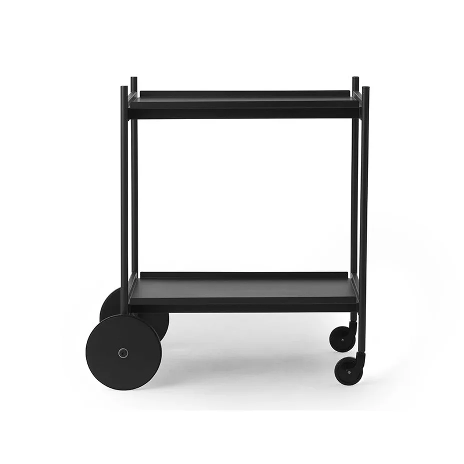 Rul serveringsvagn, Svart Normann Copenhagen