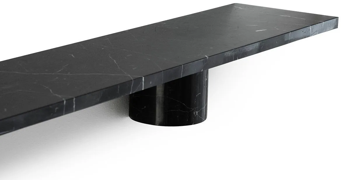 Sten Shelf hylla 120 cm, Black marble Normann Copenhagen