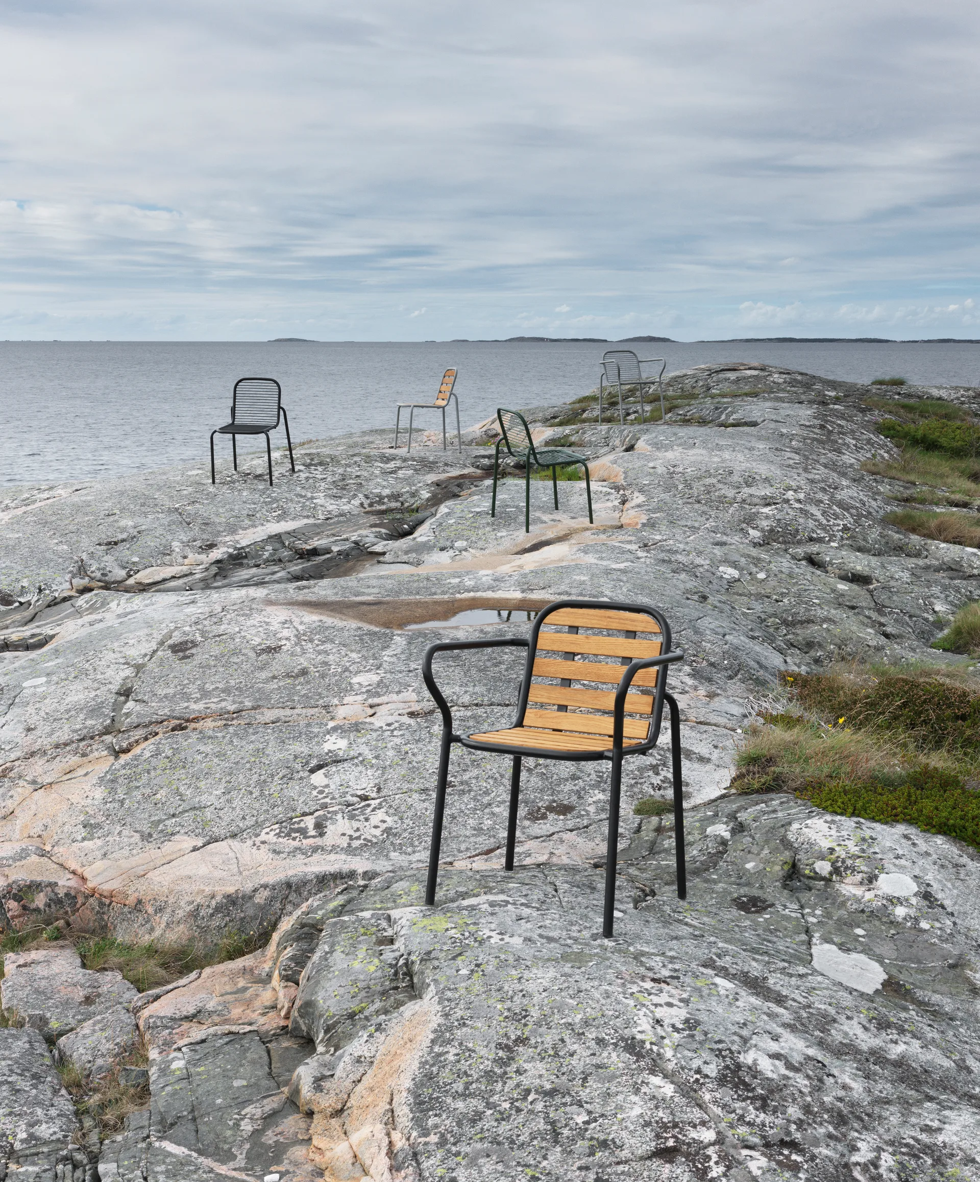 Vig Robinia karmstol, Svart Normann Copenhagen