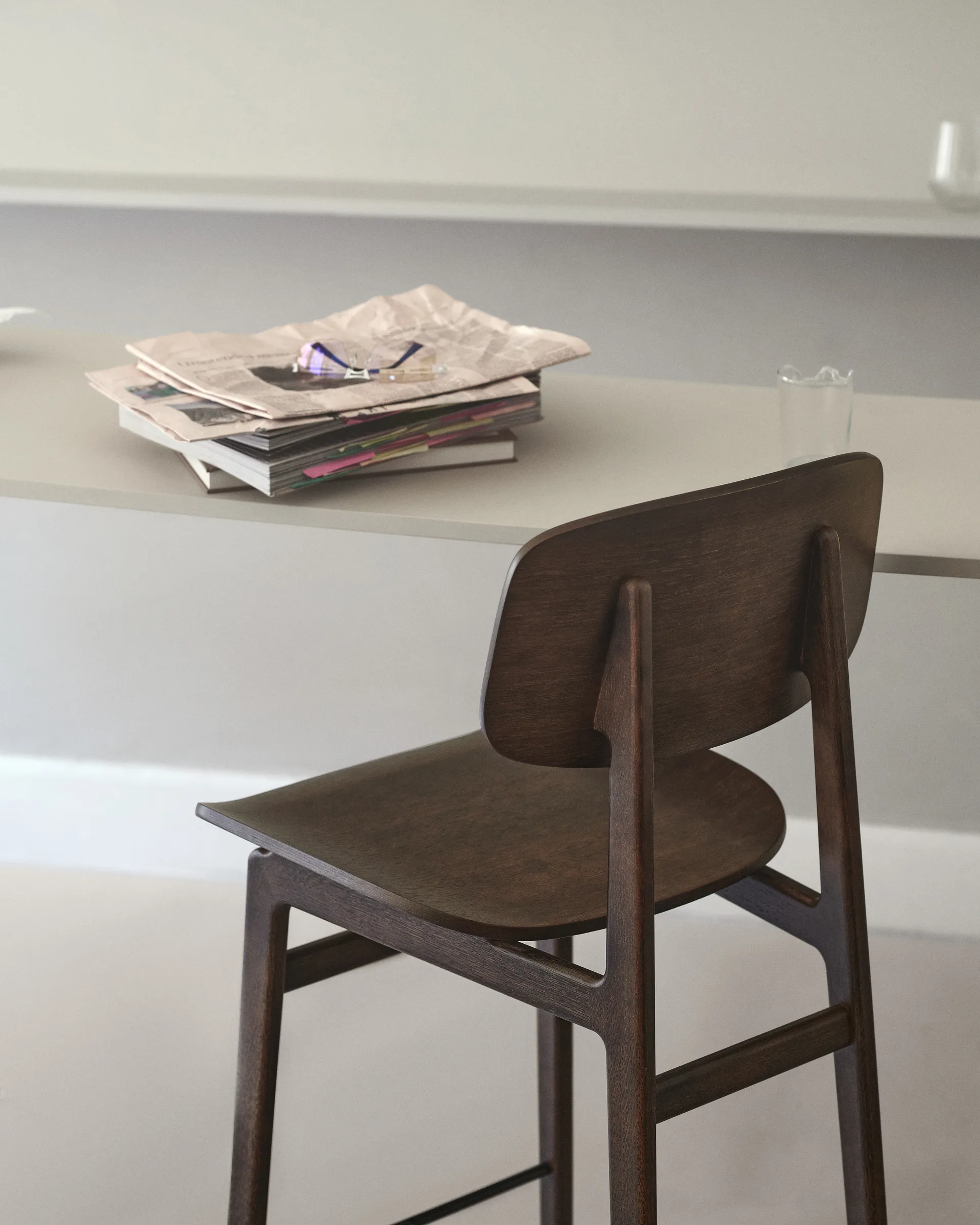 NY11 barstol, Light smoked oak, 75 cm NORR11