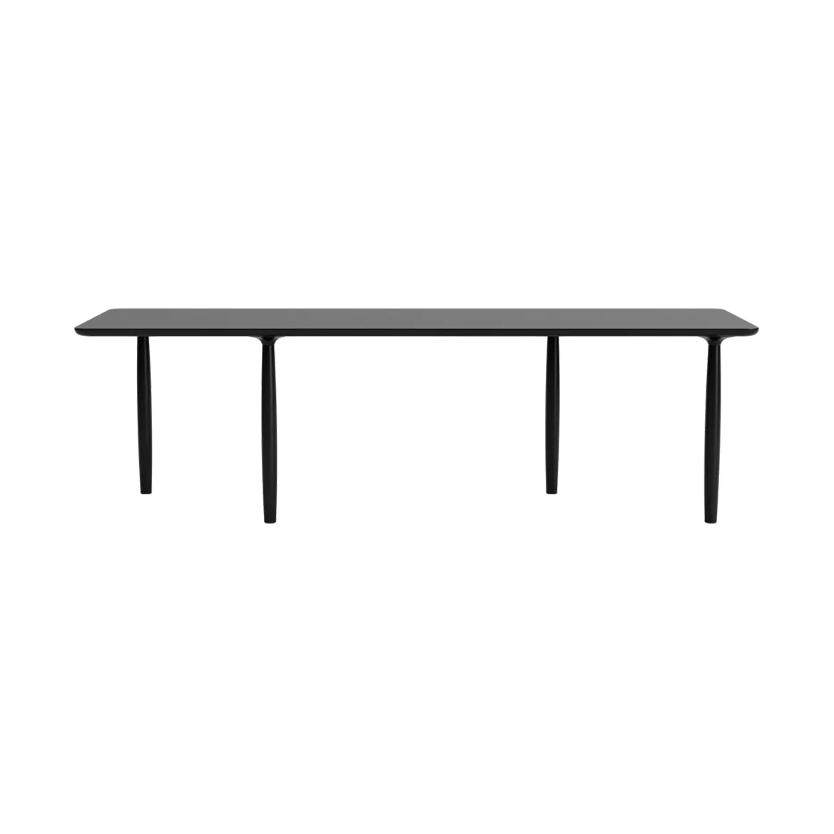 Oku matbord 250 cm, Black oak NORR11