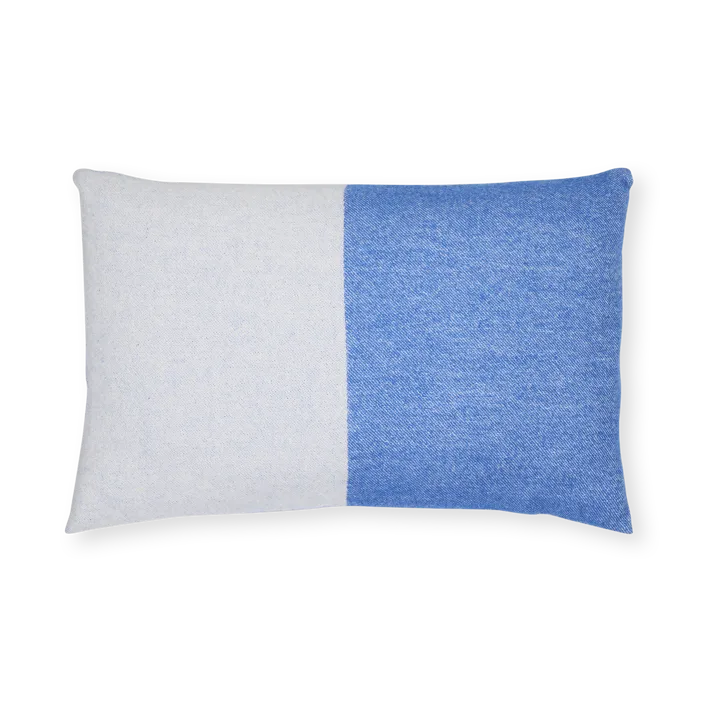 Echo kuddfodral 40x60 cm - Vertical blue - Northern