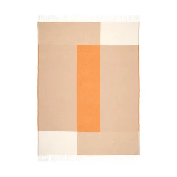 Layer pläd - Orange, 130x170 cm - Northern