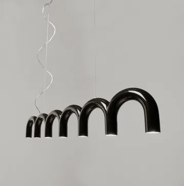 Arch pendel 125,6 cm - Black - Oblure