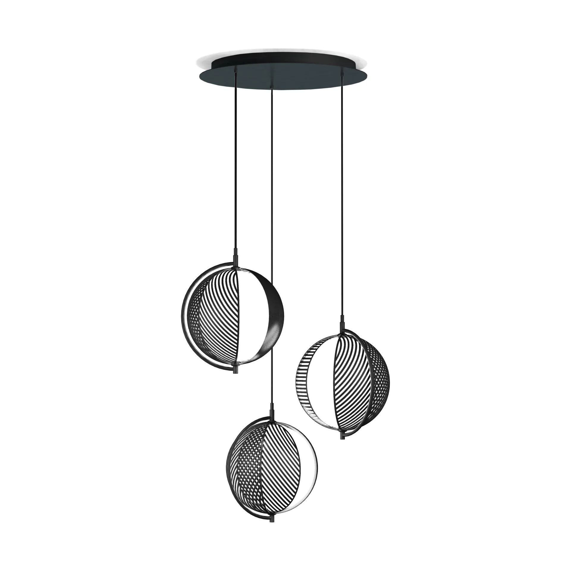 Mondo triplette pendel, Black Oblure
