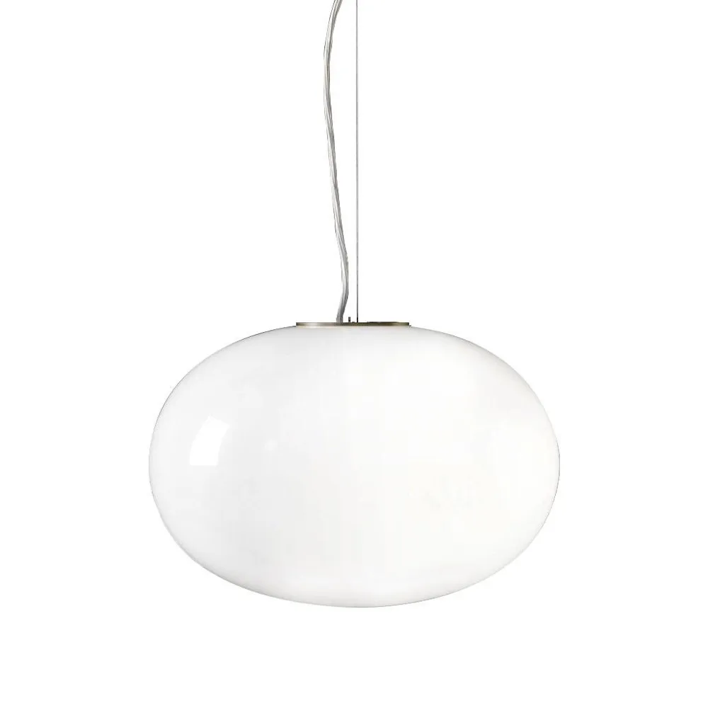 Alba 465 pendel, opal, mässing Oluce