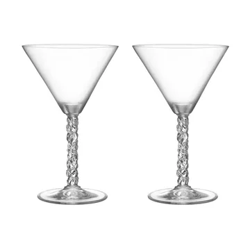 Carat martiniglas 25 cl 2-pack - Klar - Orrefors
