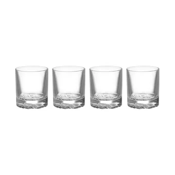Carat old fashioned glas 21 cl 4-pack - Klar - Orrefors
