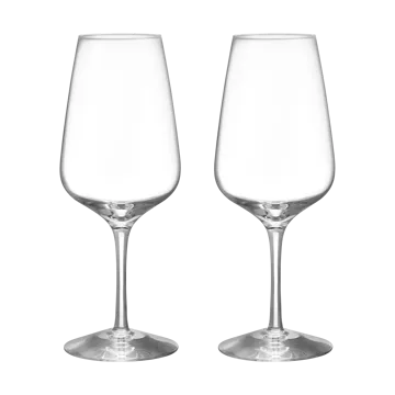 Pulse vinglas 38 cl 2-pack - Klar - Orrefors