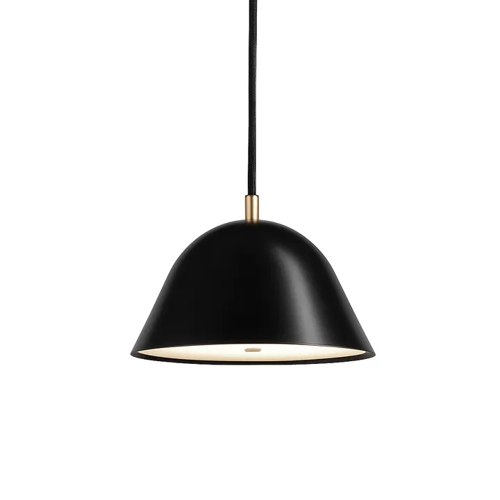 Streck pendel small 11x21 cm - Svart RAL 9005 - Örsjö Belysning