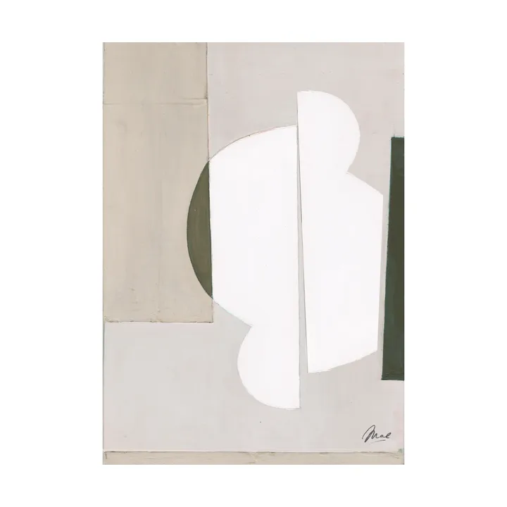 Aligned  poster - 50x70 cm - Paper Collective
