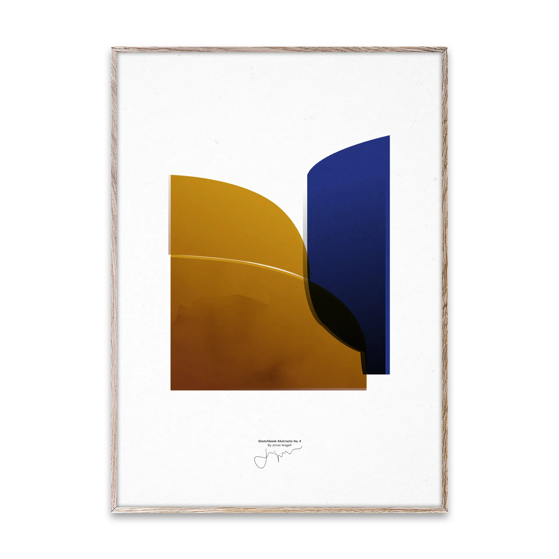 Sketchbook Abstract 04 poster, 50x70 cm Paper Collective
