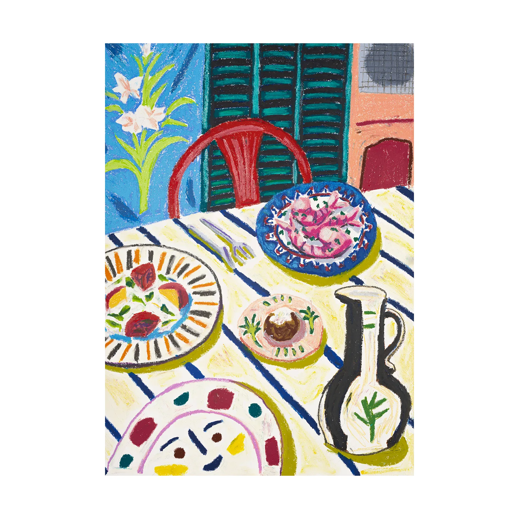 Tapas Dinner poster, 30x40 cm Paper Collective