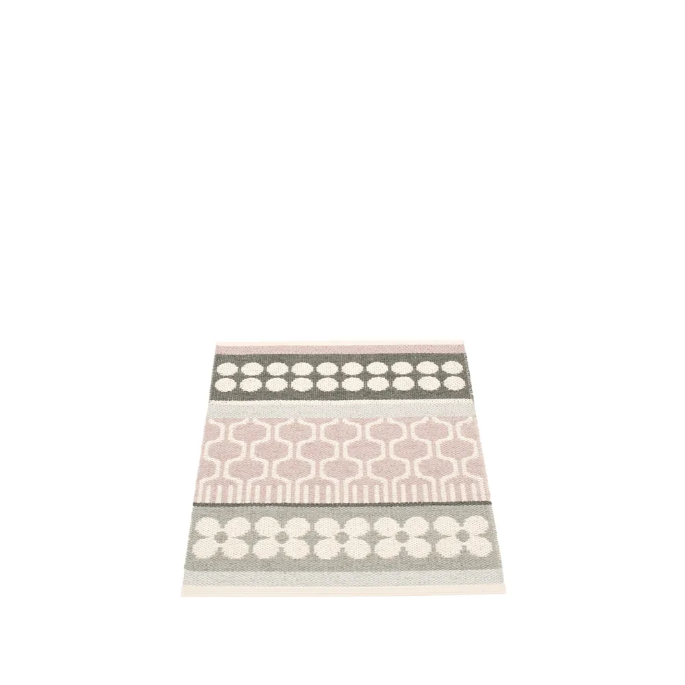 Asta badrumsmatta, pale rose, 70x90 cm Pappelina