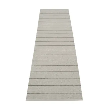 Carl gångmatta - warm grey/fossil grey, 70x350 cm - Pappelina