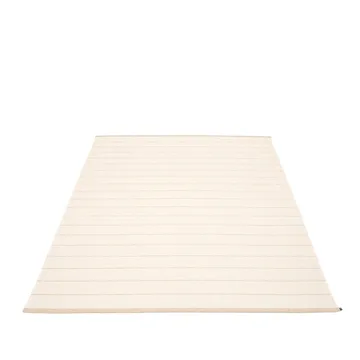 Carl matta - vanilla/white, 180x260 cm - Pappelina