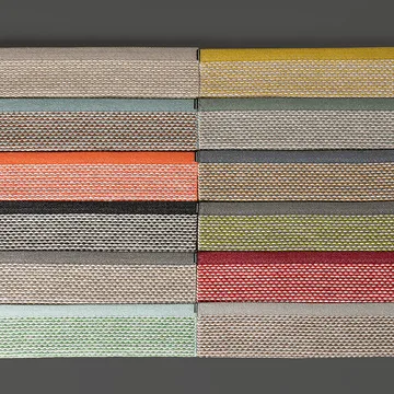 Effi matta - black/warm grey/vanilla, 180x260 cm - Pappelina