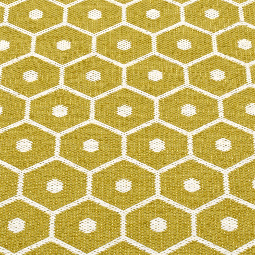 Honey gångmatta mustard/vanilla, 70x100 cm Pappelina