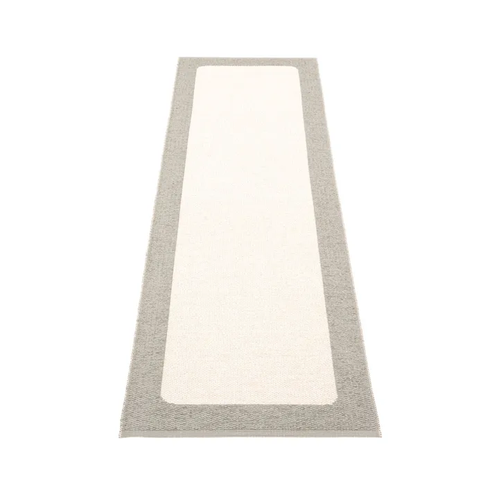 Ilda gångmatta - warm grey, 70x240 cm - Pappelina