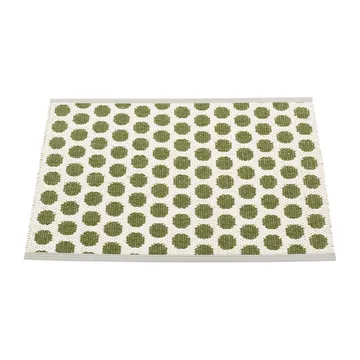 Noa badrumsmatta - Dark olive-vanilla, 50x70 cm - Pappelina
