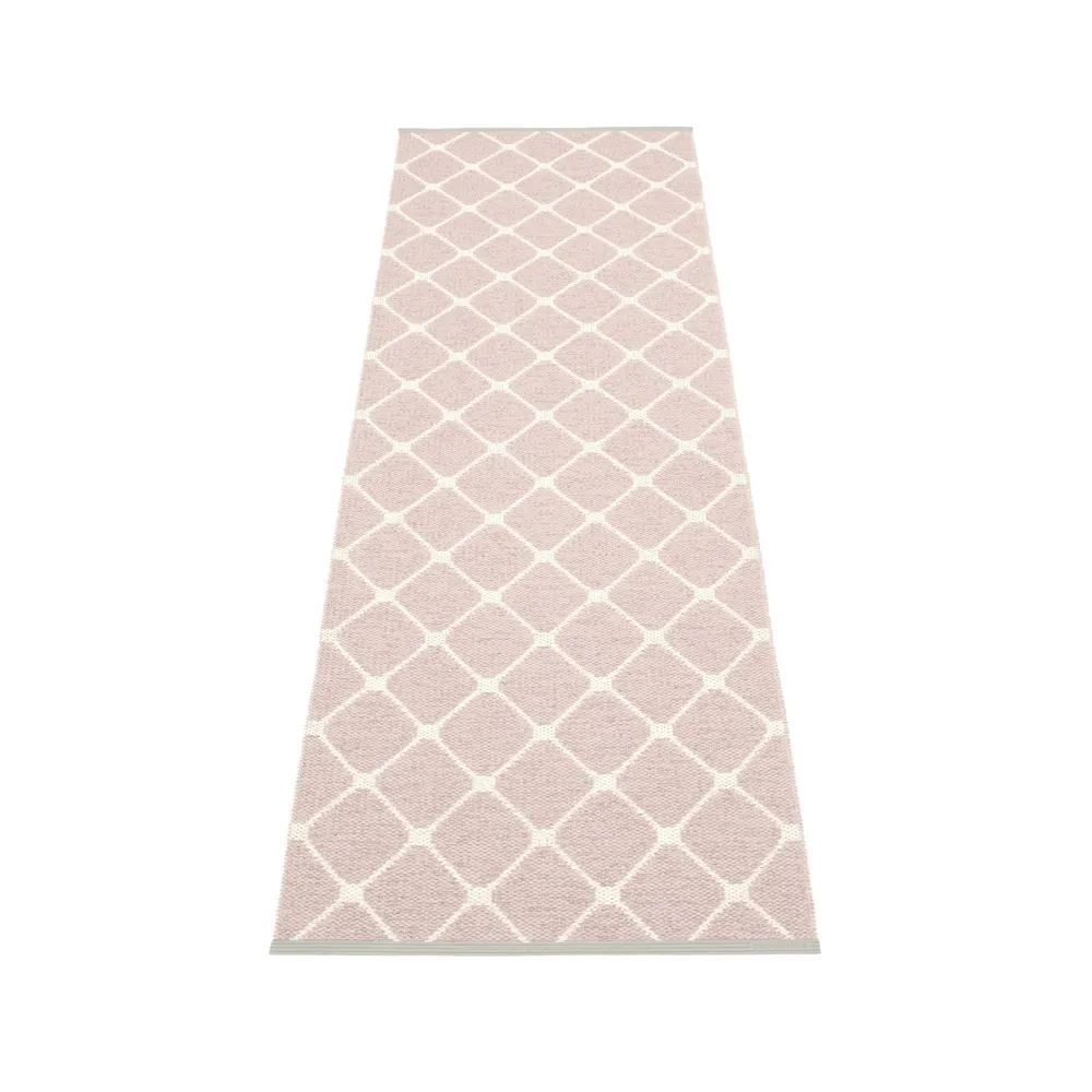 Rex gångmatta, pale rose/vanilla, 70x160 cm Pappelina