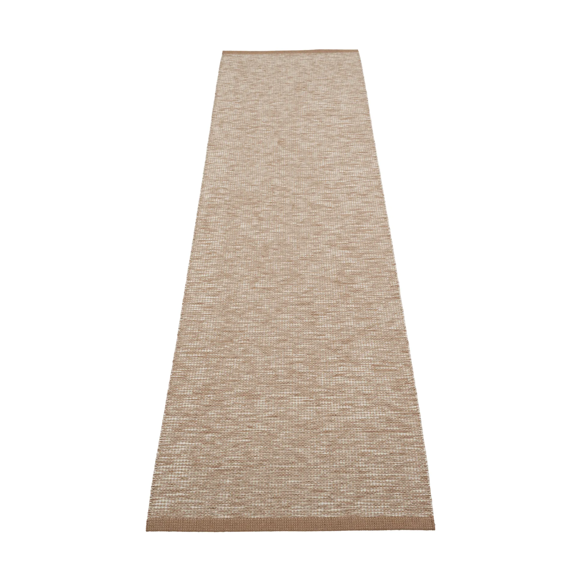 Sam matta, Brown-linen, 70x300 cm Pappelina