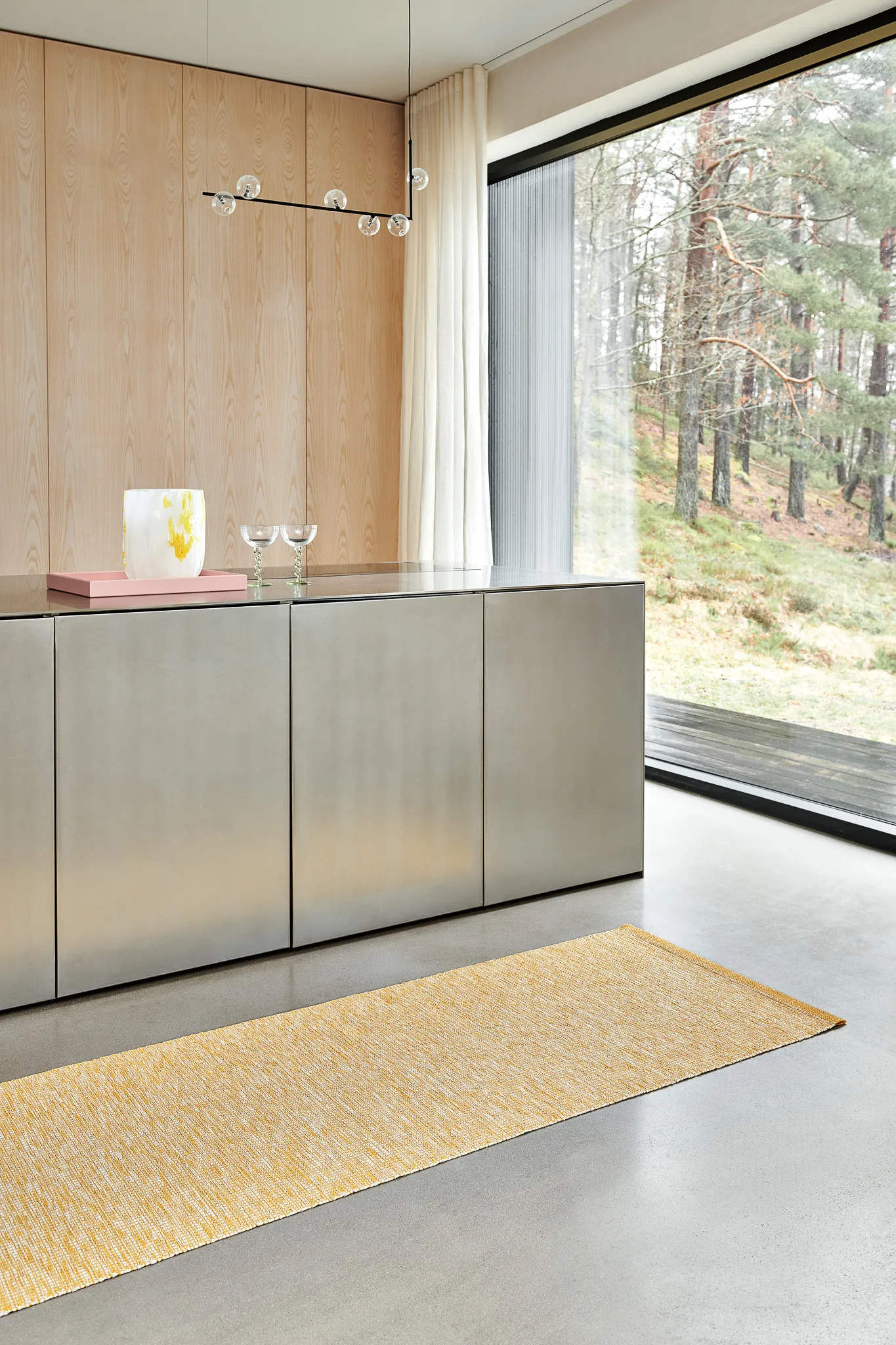Sam matta, Pine-linen, 70x300 cm Pappelina