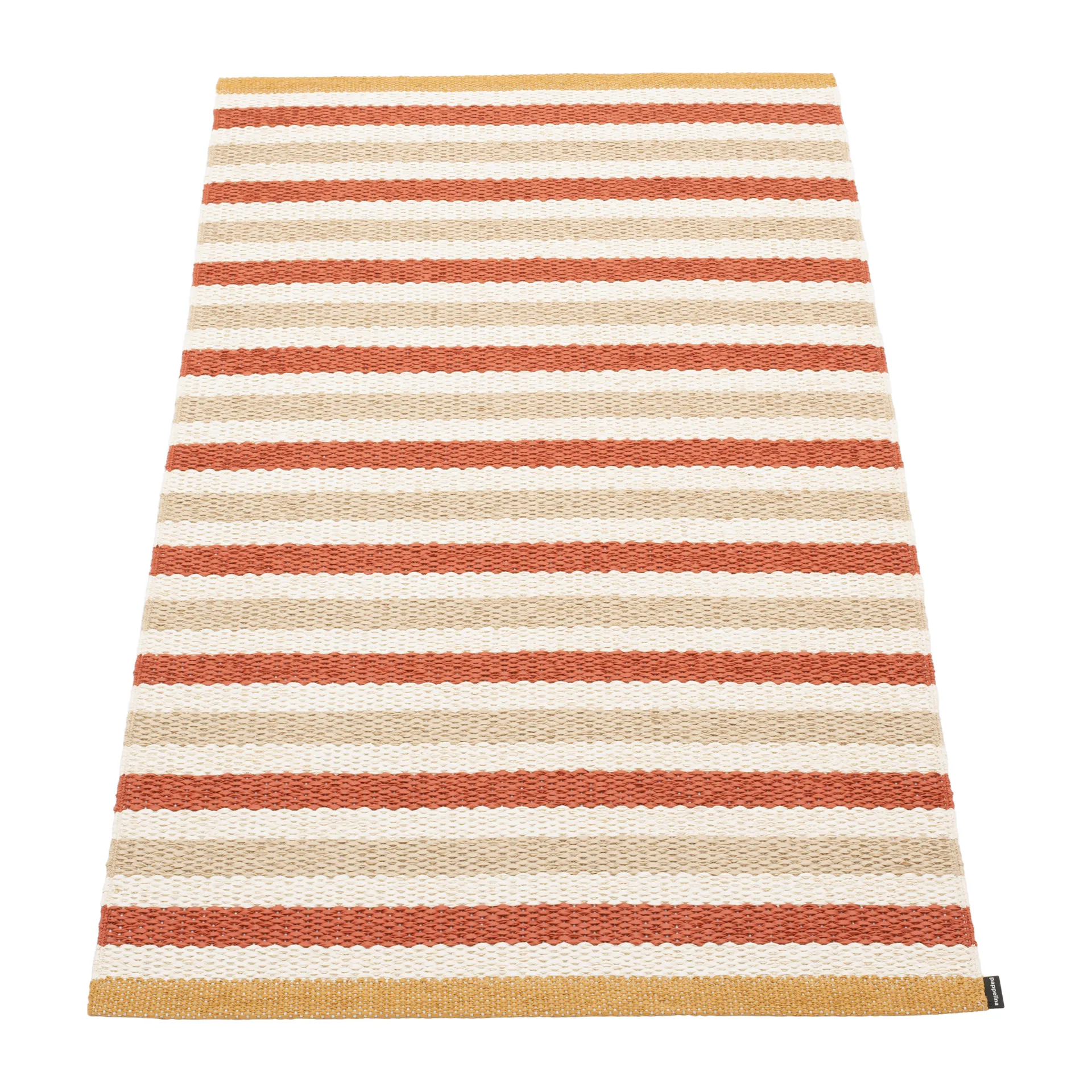 Teo gångmatta, Brick-beige, 70x120 cm Pappelina