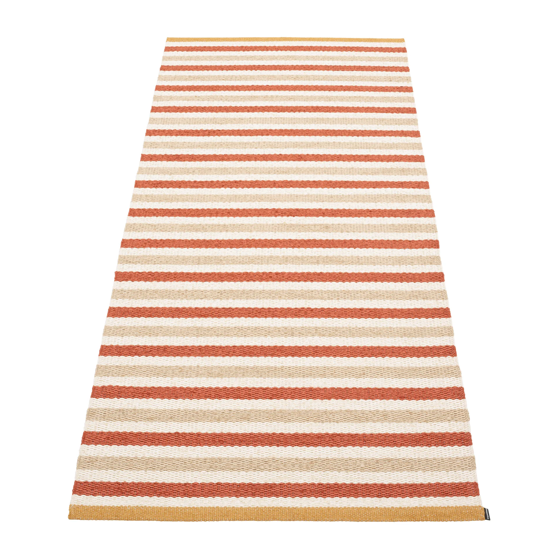 Teo gångmatta, Brick-beige, 85x200 cm Pappelina
