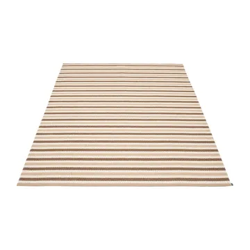 Teo matta - Brown-beige, 140x200 cm - Pappelina