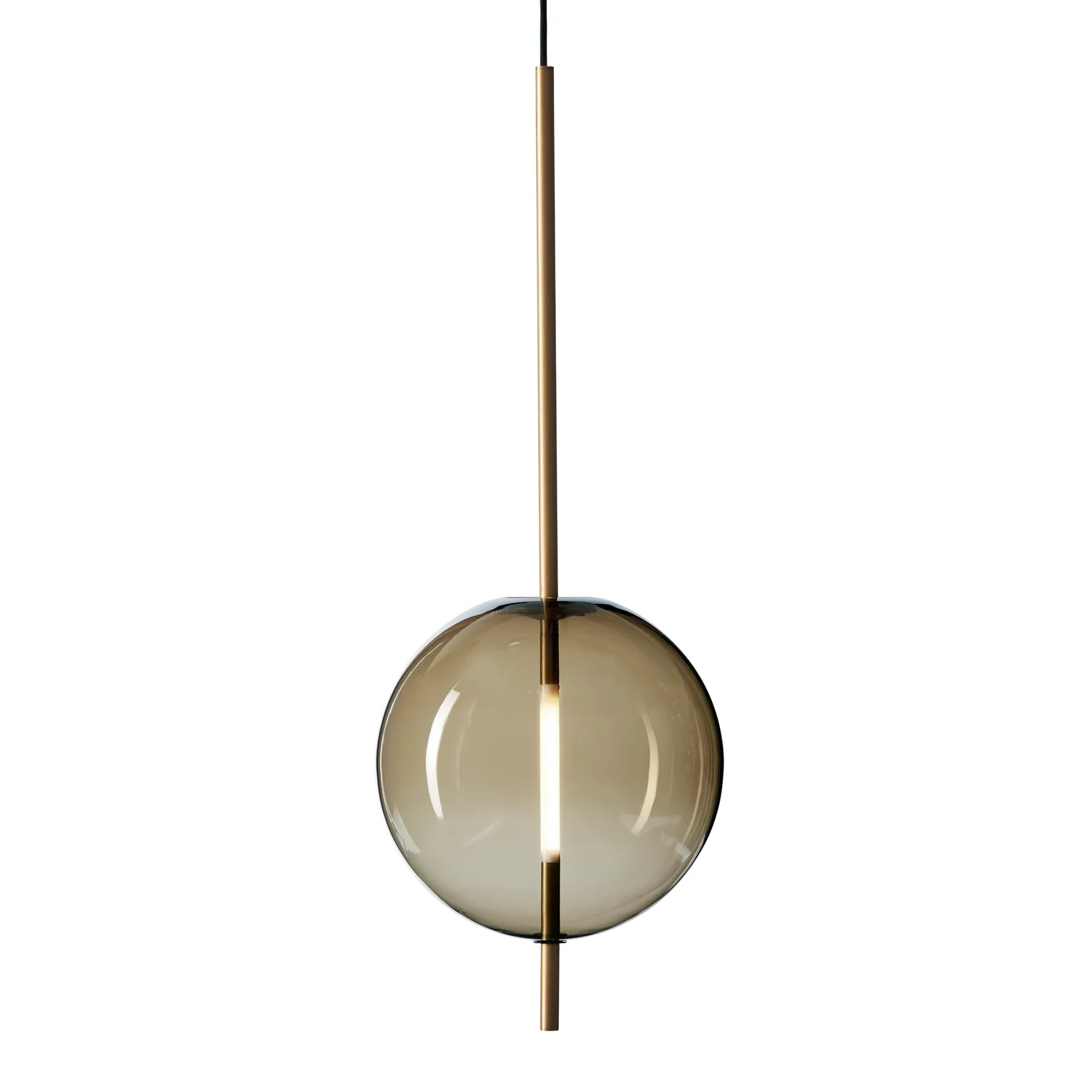 Kandinsky 30 taklampa, Smoked brown Pholc