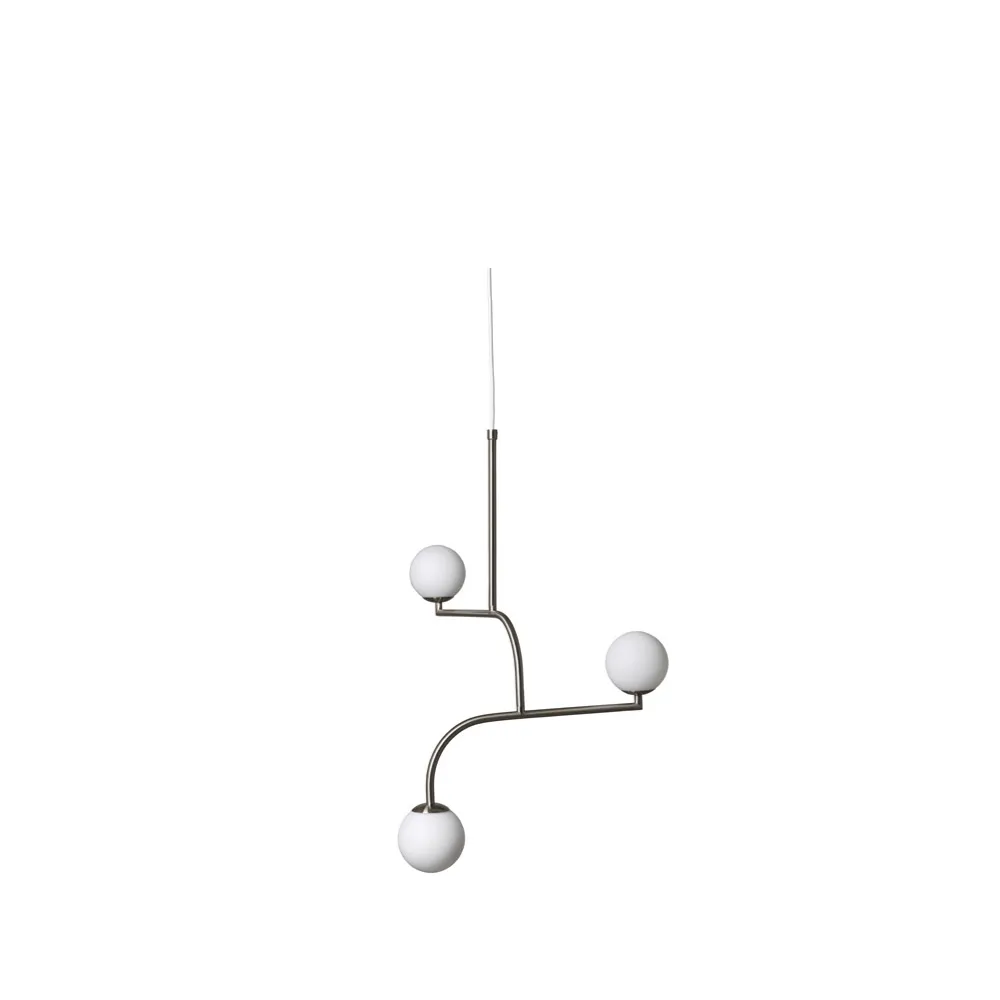 Mobil 70 taklampa, nickel Pholc