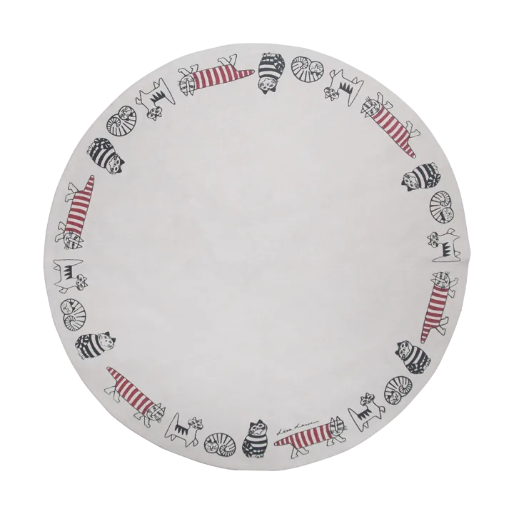 Lisa Larson julgransmatta Ø105,6 cm - Beige - Pluto Design