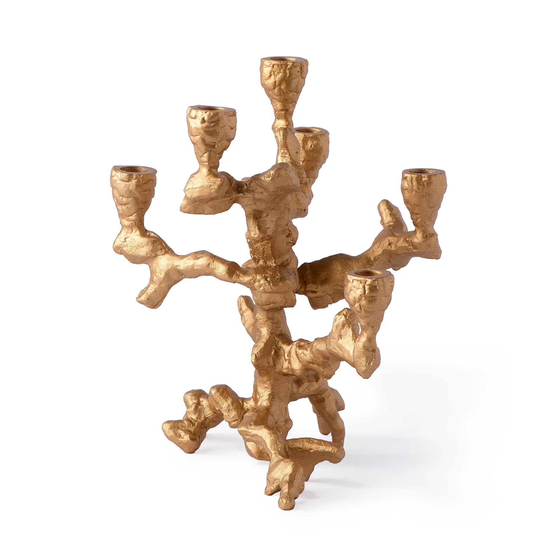 Apple tree ljusstake S 32,5 cm, Guld POLSPOTTEN
