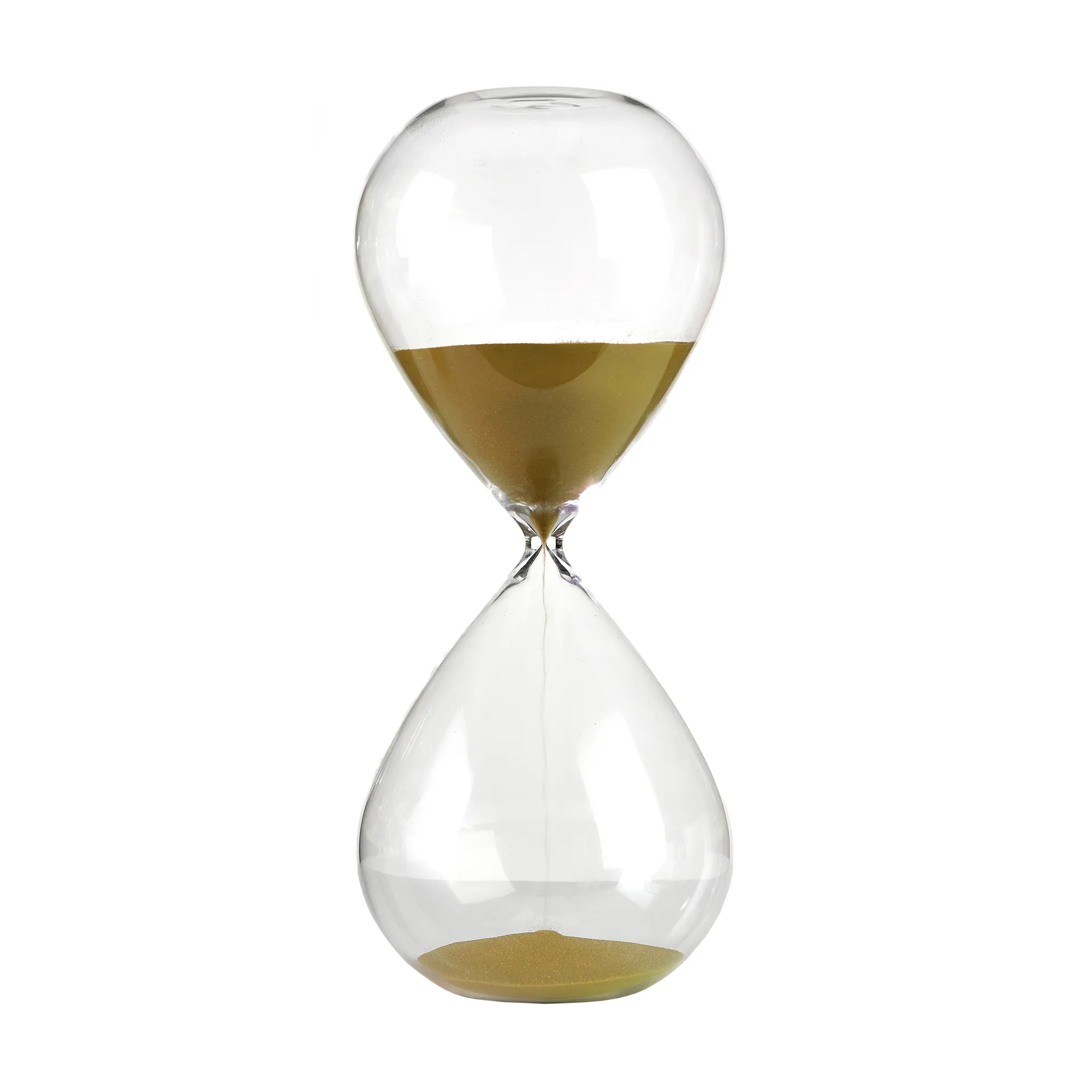 Ball timglas L 38 cm, Guld POLSPOTTEN