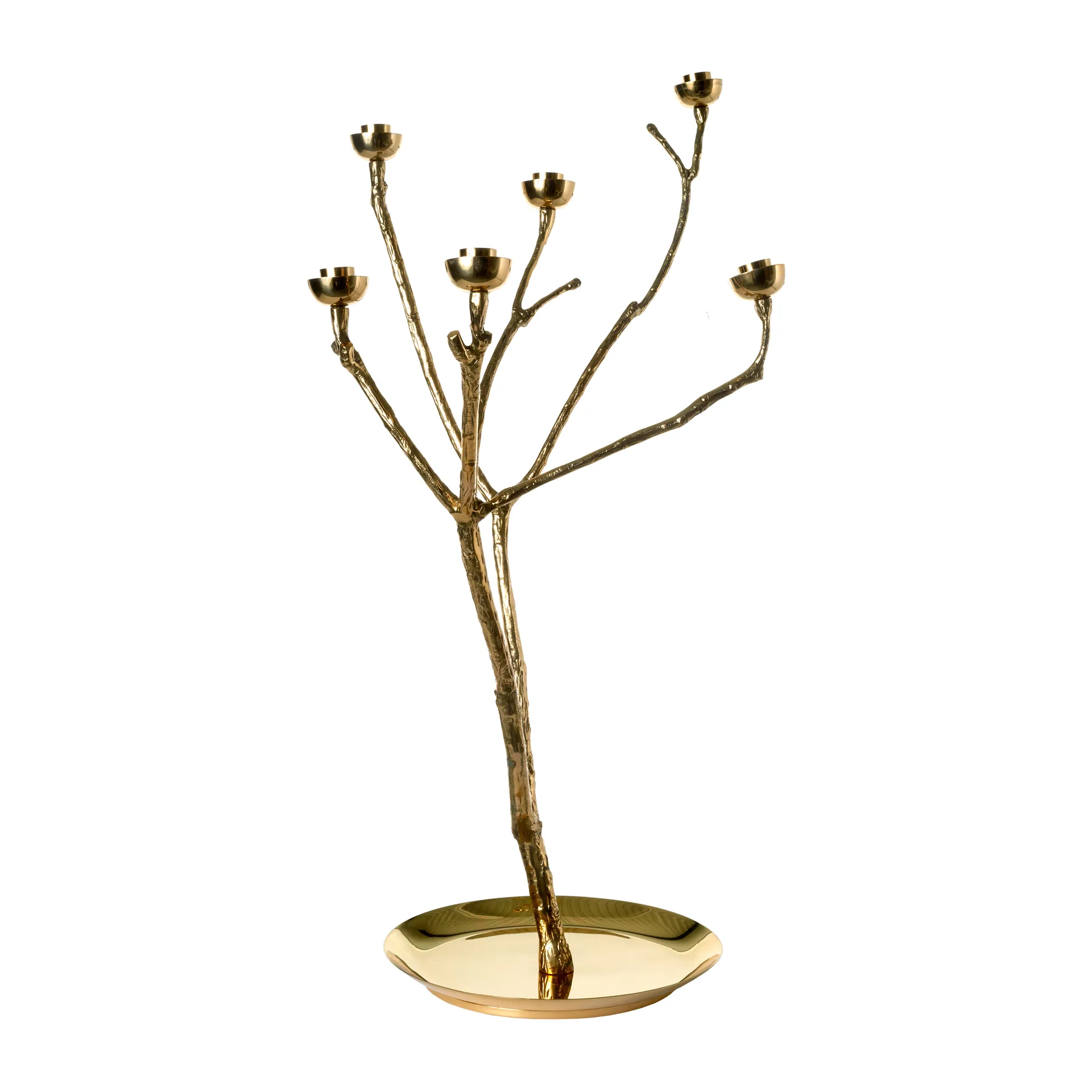 Twiggy ljusstake L 65 cm, Guld POLSPOTTEN